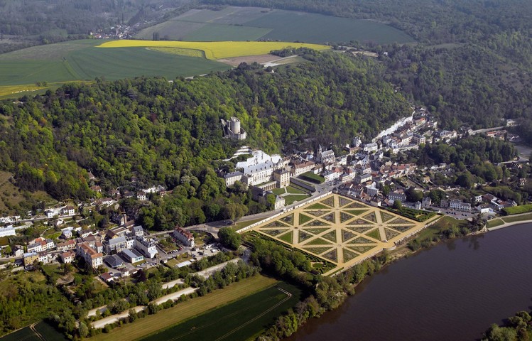 Vernon avec l'Eure de l'ULM