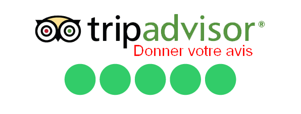 Cliquez ici pour donner votre avis sur TripAdvisor !