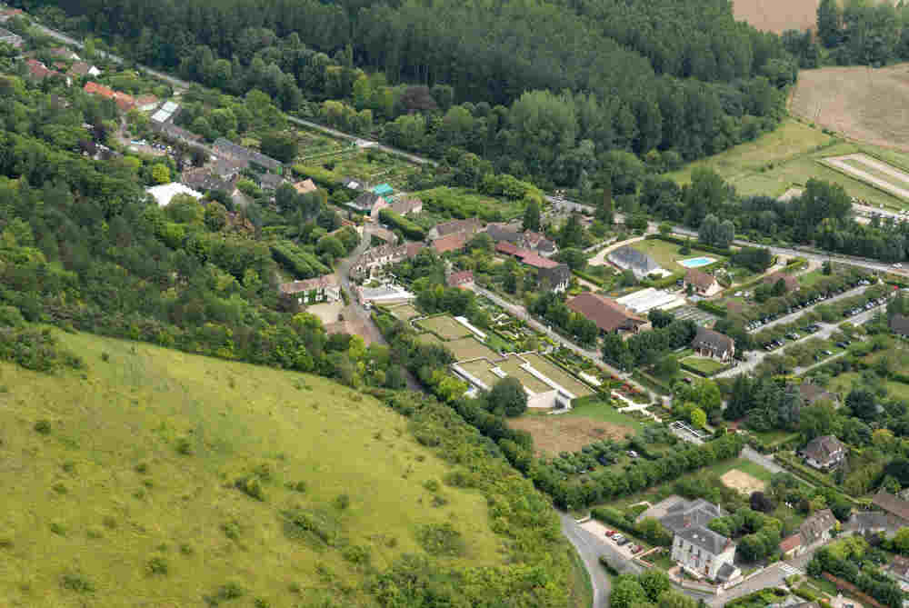 Giverny-coteaux Ou encore les côteaux verdoyants de Giverny !